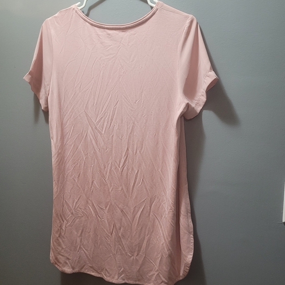 Camber & Grace Pastel Pink Short Sleeve Top S - Picture 4 of 7